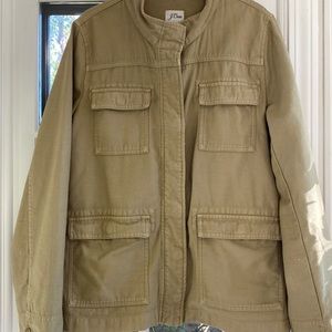 J Crew military jacket.